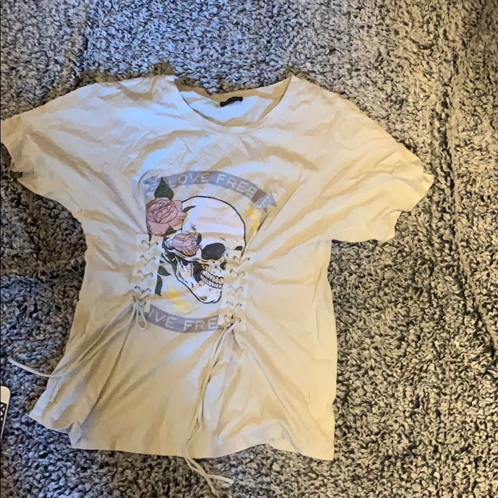 Cute skull top